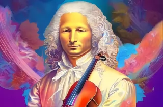 концерт Антонио Вивальди «Времена года» в сопровождении живых картин в стиле эбру