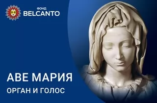 органный концерт Аве Мария. Орган и голос