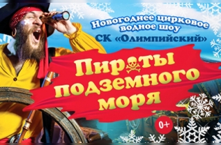 новогодний спектакль Цирковое водное шоу "Пираты подземного моря"