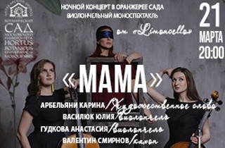 концерт Виолончельный моноспектакль «Мама»