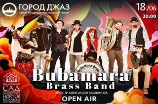 концерт Open Air. Город Джаз. Bubamara Brass Band